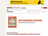 Bild zum Artikel: Seenotrettung im Mittelmeer: 'Es ist keine Option, Menschen ertrinken zu lassen'