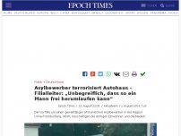 Bild zum Artikel: Asylbewerber terrorisiert Autohaus – Filialleiter: „Unbegreiflich, dass so ein Mann frei herumlaufen kann.“