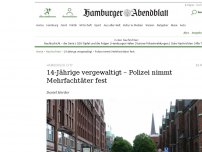 Bild zum Artikel: Sexualverbrechen: 14-Jährige vergewaltigt – Polizei nimmt Mehrfachtäter fest