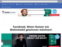 Bild zum Artikel: Facebook: Wenn Nutzer ein Wohnmobil gewinnen möchten!