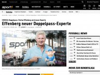 Bild zum Artikel: Der Tiger fährt die Krallen aus: Effenberg neu beim Doppelpass