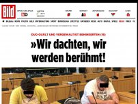 Bild zum Artikel: Behinderten vergewaltigt - »Wir dachten, wir werden berühmt!