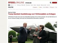 Bild zum Artikel: Streit mit Türkei: Trump blockiert Auslieferung von F-35-Kampfjets an Erdogan