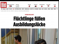 Bild zum Artikel: Azubi-Bilanz - Flüchtlinge füllen Ausbildungslücke