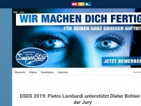 Bild zum Artikel: Pietro Lombardi ist Juror bei DSDS 2019