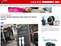 Bild zum Artikel: Unter 14 unerwünscht - Kinder dürfen abends nicht mehr in 'Omas Küche'