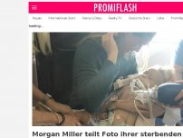 Bild zum Artikel: Morgan Miller teilt Foto ihrer sterbenden Tochter Emmy (†1)!