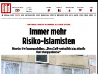 Bild zum Artikel: Informationen kommen aus der Szene - Immer mehr Risiko-Islamisten