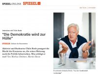 Bild zum Artikel: Interview mit Thilo Bode: 'Die Demokratie wird zur Hülle'