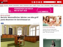 Bild zum Artikel: Bluttat von Kandel - Bericht: Mutmaßlicher Mörder von Mia griff Justiz-Beamten im Gerichtssaal an