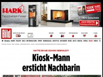 Bild zum Artikel: Opfer vor Tat verfolgt? - Kiosk-Mann  ersticht Nachbarin