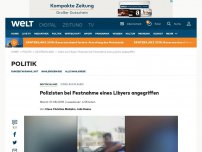 Bild zum Artikel: Polizisten bei Festnahme eines Libyers angegriffen