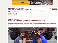 Bild zum Artikel: Erfolgreiche Integration: Mehr als 300.000 Flüchtlinge haben einen Job