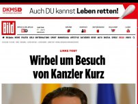 Bild zum Artikel: Linke tobt - Wirbel um Besuch von Kanzler Kurz