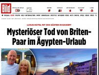 Bild zum Artikel: Luxus-Hotel evakuiert - Mysteriöser Tod von Briten-Paar im Ägypten-Urlaub