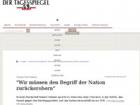 Bild zum Artikel: 'Wir müssen den Begriff der Nation zurückerobern'