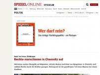 Bild zum Artikel: Nach Tod eines 35-Jährigen: Rechte marschieren in Chemnitz auf