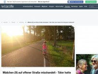 Bild zum Artikel: Mädchen (9) auf offener Straße misshandelt - Täter hatte zuvor bereits ihre Schwester missbraucht