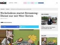 Bild zum Artikel: Nickelodeon startet Streaming-Dienst nur mit 90er-Serien