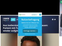 Bild zum Artikel: Aus Isolierstation in Solingen abgehauen: Patient mit Tuberkulose noch nicht wieder aufgetaucht