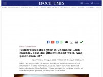 Bild zum Artikel: Mutiger Justizvollzugsbeamter: „Ich möchte, dass die Öffentlichkeit weiß, was geschehen ist“