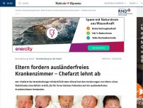 Bild zum Artikel: „Uns ist die Nationalität kranker Kinder egal“