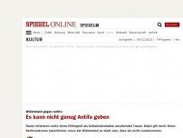 Bild zum Artikel: Widerstand gegen Rechts: Es kann nicht genug Antifa geben