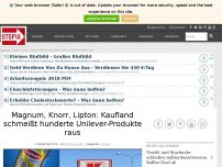 Bild zum Artikel: Magnum, Knorr, Lipton: Kaufland schmeißt hunderte Unilever-Produkte raus