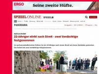 Bild zum Artikel: Sachsen-Anhalt: 22-Jähriger bei Streit getötet - zwei Verdächtige festgenommen