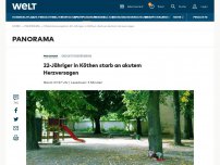 Bild zum Artikel: 22-Jähriger in Köthen starb an akutem Herzversagen