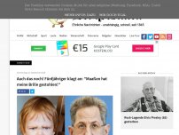 Bild zum Artikel: Auch das noch! Fünfjähriger klagt an: 'Maaßen hat meine Brille gestohlen!'