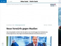 Bild zum Artikel: Neue Vorwürfe gegen Maaßen