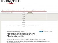 Bild zum Artikel: Kretschmer fordert härtere Abschiebepolitik