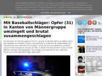 Bild zum Artikel: Mit Baseballschläger: Opfer (31) in Xanten von Männergruppe umzingelt und brutal zusammengeschlagen