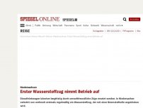 Bild zum Artikel: Niedersachsen: Erster Wasserstoffzug nimmt Betrieb auf