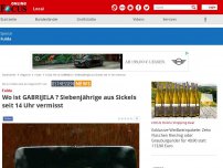 Bild zum Artikel: Fulda - Wo ist GABRIJELA ? Siebenjährige aus Sickels seit 14 Uhr vermisst