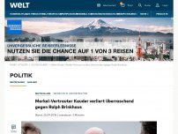 Bild zum Artikel: Merkel-Vertrauer Kauder verliert überraschend gegen Ralph Brinkhaus