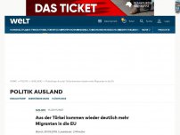 Bild zum Artikel: Aus der Türkei kommen wieder deutlich mehr Migranten in die EU