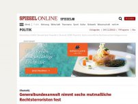 Bild zum Artikel: Chemnitz: Generalbundesanwalt nimmt sechs mutmaßliche Rechtsterroristen fest