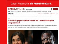 Bild zum Artikel: Auszeichnung in Oslo: Friedensnobelpreis geht an Denis Mukwege und Nadia Murad