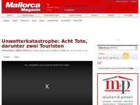 Bild zum Artikel: Mallorca versinkt! Fluten reißen Autos mit, Menschen eingeschlossen