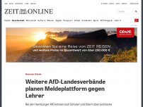 Bild zum Artikel: 'Neutrale Schule': Weitere AfD-Landesverbände planen Meldeplattform gegen Lehrer