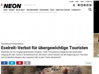 Bild zum Artikel: Tierquälerei in Griechenland: Eselreit-Verbot für übergewichtige Touristen