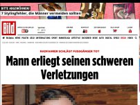 Bild zum Artikel: Radfahrer schlägt Fußgänger - Mann erliegt seinen schweren Verletzungen