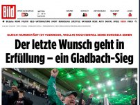 Bild zum Artikel: Todkrank bei der Borussia - Letzter Wunsch erfüllt: ein Gladbach-Sieg!