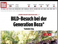 Bild zum Artikel: „Unser Traum? Deutschland … “ - BILD im Lager der Generation „Boza“
