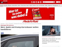 Bild zum Artikel: Nach Denkzettel-Wahl in Hessen - Kanzlerin Merkel kandidiert nicht mehr für CDU-Vorsitz