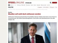 Bild zum Artikel: Bericht: Maaßen soll wohl doch entlassen werden