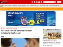 Bild zum Artikel: Doch keine Versetzung? - Innenministerium bereitet offenbar Entlassung Maaßens vor