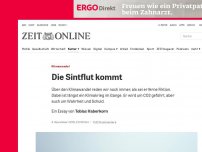 Bild zum Artikel: Klimawandel: Die Sintflut kommt